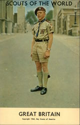 Scouts of the World: Great Britain Postcard