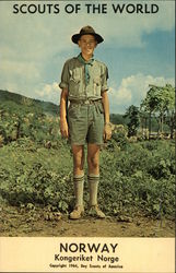 Scouts of the World: Norway (Kongeriket Norge) Postcard