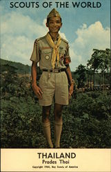 Scouts of the World: Thailand (Prades Thai) Postcard