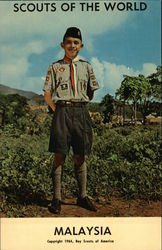 Scouts of the World: Malaysia Postcard