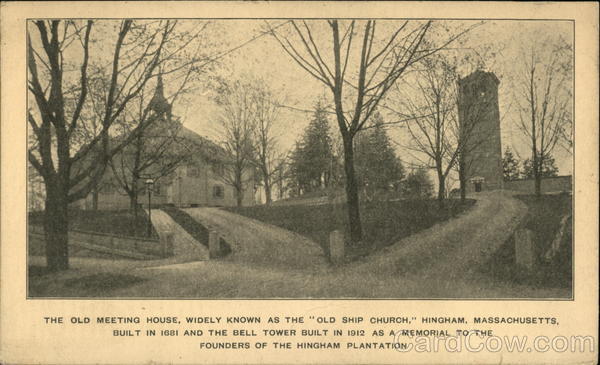 The Old Meeting House Hingham Massachusetts
