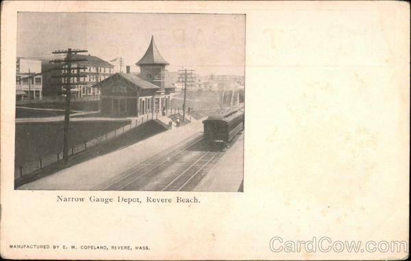 Narrow Gauge Depot Revere Beach Massachusetts