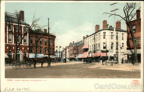 Public Square Portsmouth New Hampshire