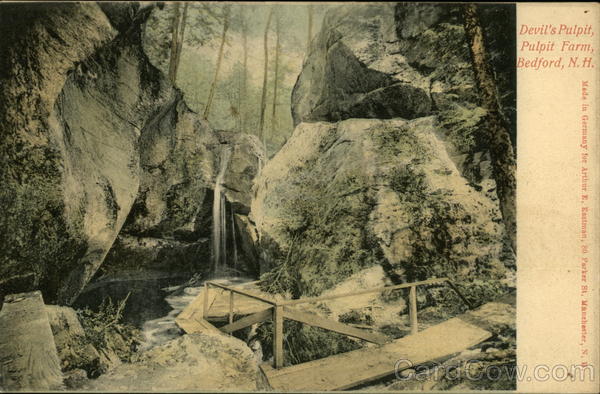 Devil's Pulpit, Pulpit Farm Bedford New Hampshire