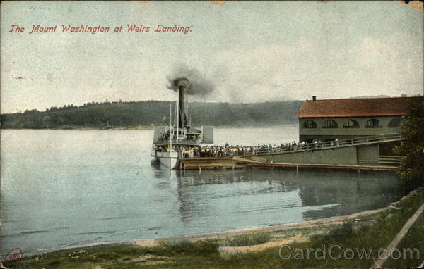 The Mount Washington at Weirs Landing Weirs Beach New Hampshire