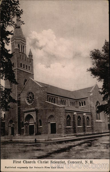 First Church Christ Scientist Concord New Hampshire