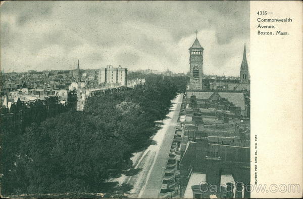 Commonwealth Avenue Boston Massachusetts
