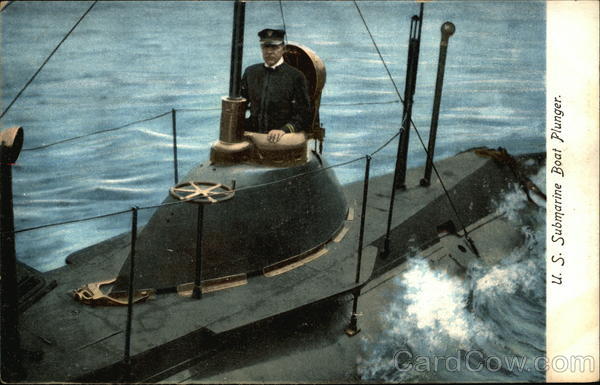 U.S. Submarine Boat Plunger Navy