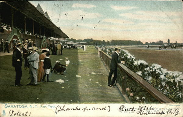 Race Track Saratoga New York