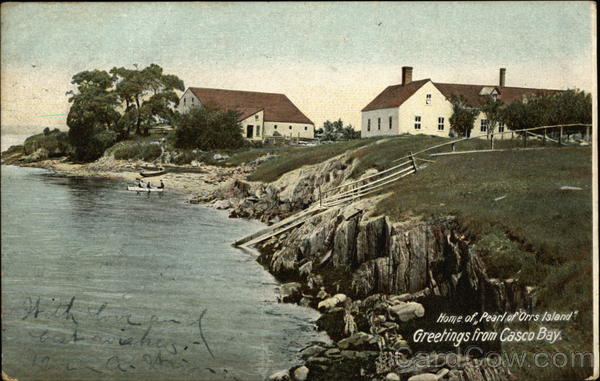 Home of Pearl of Orrs Island Harpswell Maine