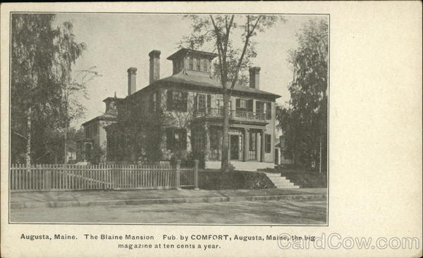 The Blaine Mansion Augusta Maine