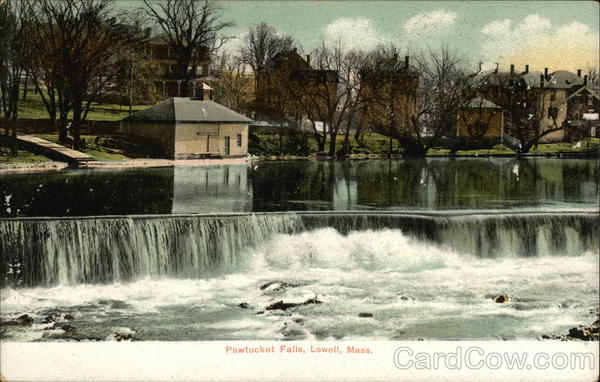 Pawtucket Falls Lowell Massachusetts