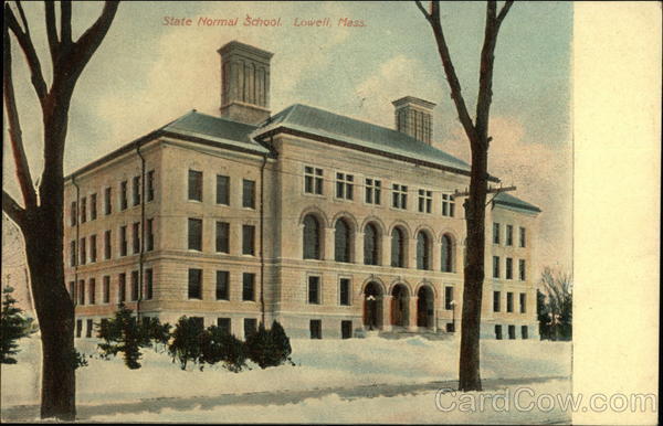 State Normal School Lowell Massachusetts