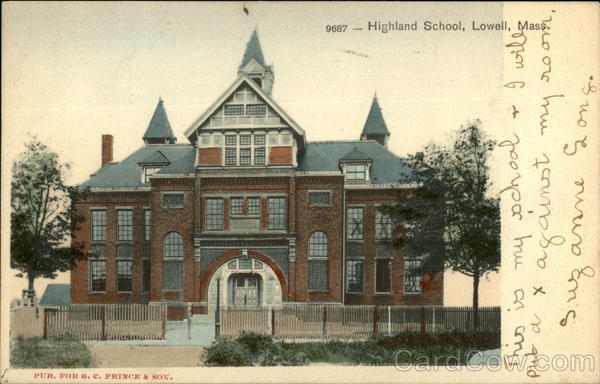 Highland School Lowell Massachusetts