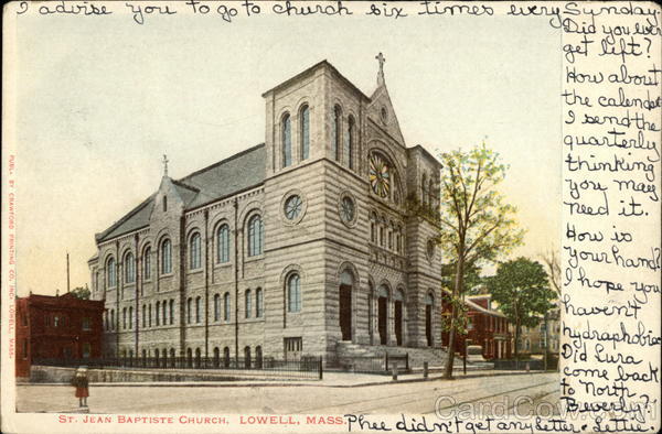 St. Jean Baptiste Church Lowell Massachusetts