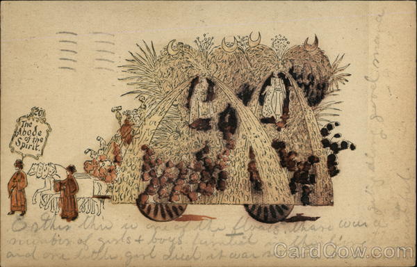 The Abode Of The Spirit Parade Float Binghamton New York