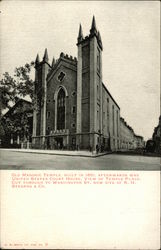 Old Masonic Temple Postcard
