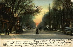 Clifton Avenue Lakewood, NJ Postcard Postcard