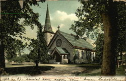 Congregational Church Peace Dale, RI Postcard Postcard