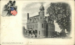Franklin High School Bldg Postcard