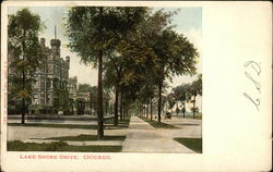 Lake Shore Drive Chicago, IL Postcard Postcard