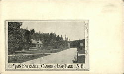 Canobie Lake Park - Main Entrance Salem, NH Postcard Postcard