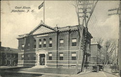 Court House Manchester, NH Postcard Postcard