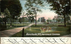 Merrimack Common Postcard