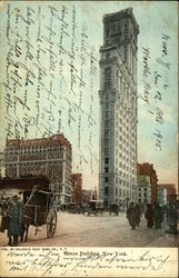 Times Building Postcard