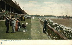 Race Track Saratoga, NY Postcard Postcard