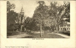 Old Deerfield Massachusetts Postcard Postcard