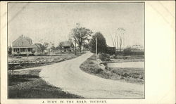 A Turn In The Road Postcard