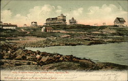 View of Israils Head from Lobster Point Ogunquit, ME Postcard Postcard