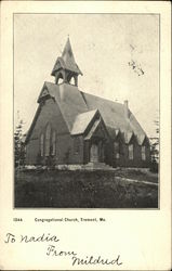 Congregational Church Tremont, ME Postcard Postcard