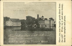 Riverside Woolen Co Pittsfield, ME Postcard Postcard