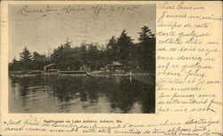 Boathouses on Lake Auburn Boathouses on Lake Auburn