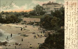 Casino and Beach Postcard