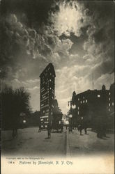 Flatiron by Moonlight Postcard