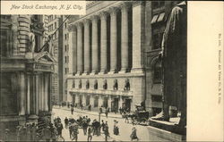 New Stock Exchange Postcard