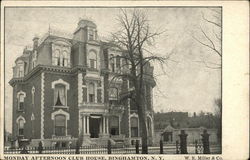 Monday Afternoon Club House Postcard