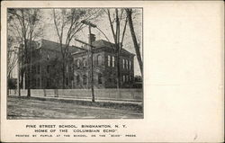 Pine Street School Postcard