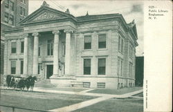 Public Library Postcard