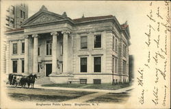 Binghamton Public Library Postcard