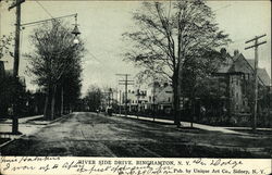 River Side Drive Postcard