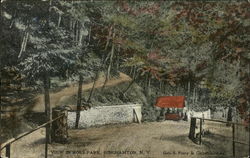 View of Ross Park Postcard
