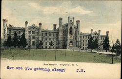 State Hospital Postcard