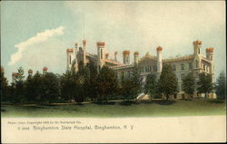 Binghamton State Hospital Postcard