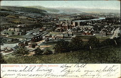 State Hospital Grounds Postcard