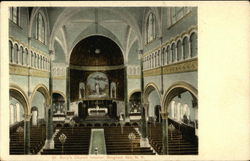 St. Mary's Church - Interior Postcard