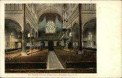 St. Mary's Church, Rear View Postcard